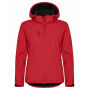 Clique Classic hoody softshell ladies rood 34/xs