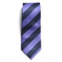 J.H&F Tie Regimental stripe Navy/Purple