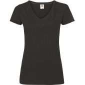 Lady-fit Valueweight V-neck T (61-398-0) Black XS