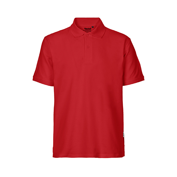 Neutral mens classic polo-Red-S
