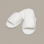 Open Toe Slippers White 4/7 UK