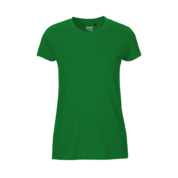 Neutral ladies fitted t-shirt-Green-S
