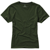 Nanaimo dames t-shirt met korte mouwen - Legergroen - XL