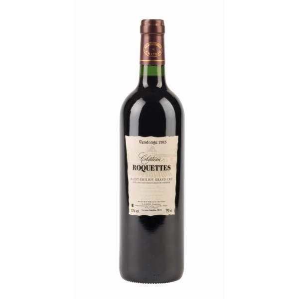 Red wine CHTEAU ROQUETTES – SAINT-ÉMILION Jaar 2013