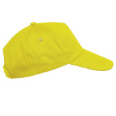 First - 5 panels cap Yellow One Size