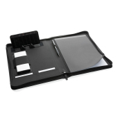 Impact Aware™ deluxe 300D tech portfolio met rits, zwart