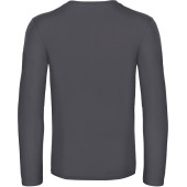 #E190 Men's T-shirt long sleeve Dark Grey M