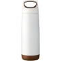 Valhalla 600 ml copper vacuum insulated water bottle - White