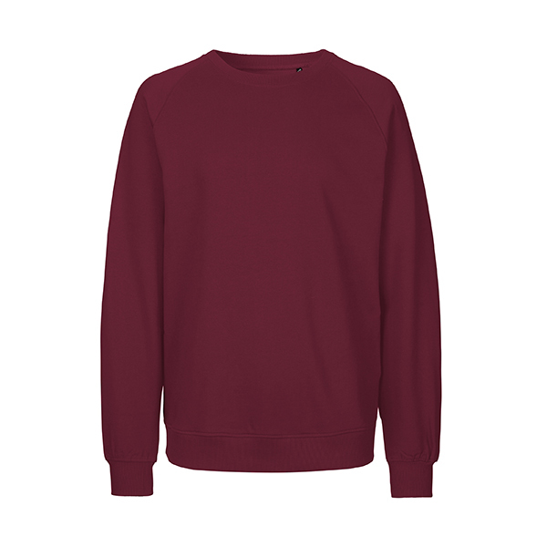 Neutral unisex sweatshirt-Bordeaux-S