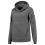 Sweater Premium Capuchon Logo Dames Outlet 304007 Stonemel L