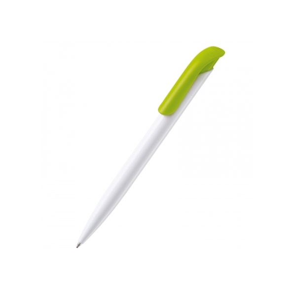 Ball pen Atlas hardcolour - White / Light green
