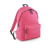 BagBase Original Fashion Backpack, True Pink/Light Grey, ONE, Bagbase
