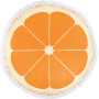 Microfiber (160 gr/m²) strandhanddoek Cody oranje