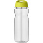 H2O Active® Base Tritan™ 650 ml sportfles met fliptuitdeksel - Transparant/Lime