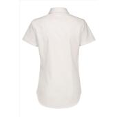B&C Sharp Shortsleeve Women, White, XS