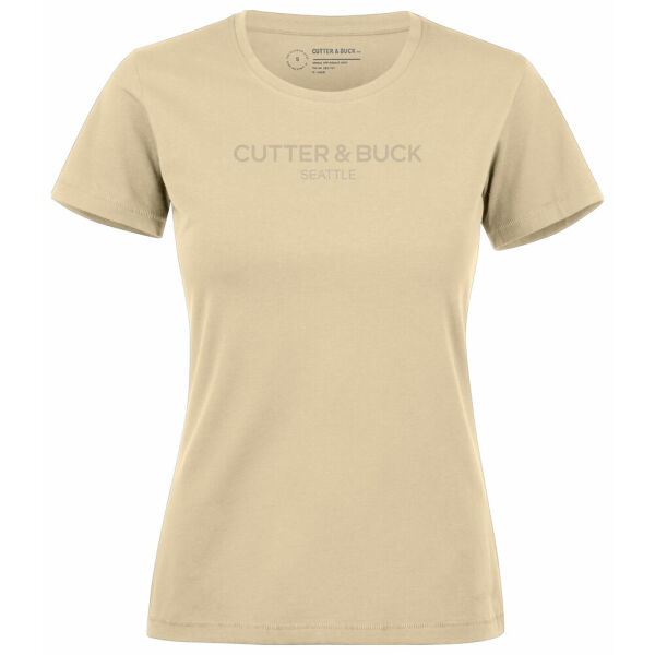 Cutter & Buck Manzanita roundneck dames beige xxl