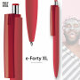 Ballpoint Pen e-Forty XL Soft Red