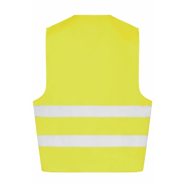 JN815 Safety Vest Adults fluoriserend geel one size