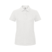 ID.001/women Piqué Polo Shirt - White - 3XL