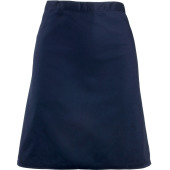 'Colours' Mid Length Apron Navy One Size