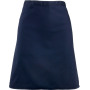 'Colours' Mid Length Apron Navy One Size