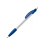Balpen Cosmo grip hardcolour - Wit / Royal blauw