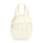 Organic Cotton Mini Mesh Grocery Bag - Natural - One Size