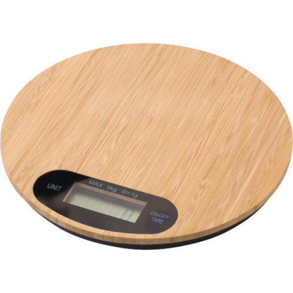 Bamboo kitchen scale Reanne brown