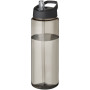 H2O Active® Vibe 850 ml sportfles met tuitdeksel - Charcoal/Zwart