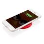 5W draadloze oplader rond, rood