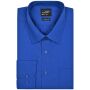 Men's Business Shirt Long-Sleeved - royal - 6XL