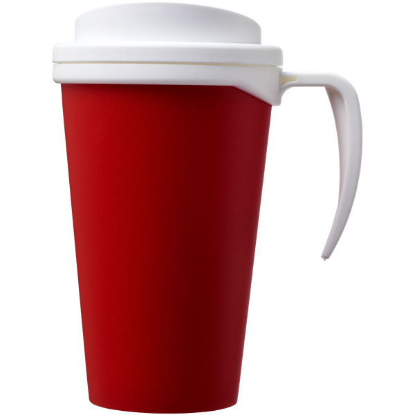 Americano® Grande 350 ml insulated mug - Red/White