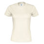 T-Shirt Lady Off White XL (GOTS)