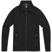 Rixford fleece heren jas met ritssluiting - Zwart - M