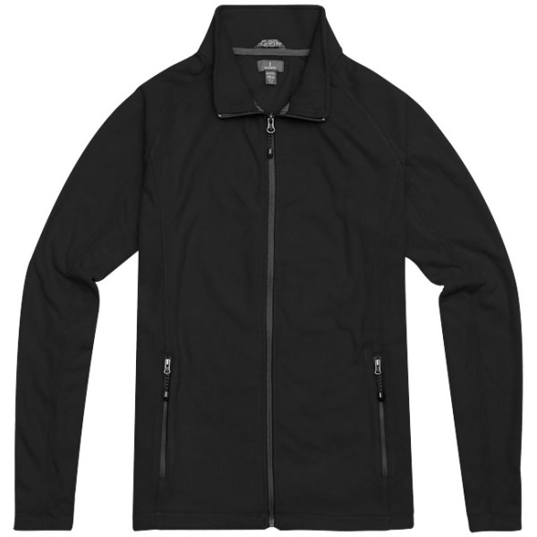 Rixford fleece heren jas met ritssluiting - Zwart - XL