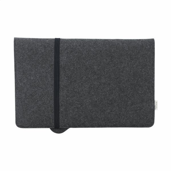 Recycled Felt & Apple Leather Laptop Sleeve 15/16 inch