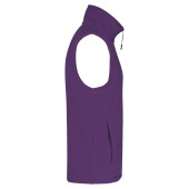 Bodywarmer van microfleece heren Purple 4XL
