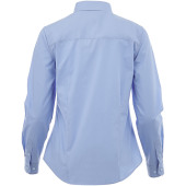 Hamell stretch dames blouse met lange mouwen - Lichtblauw - XXL