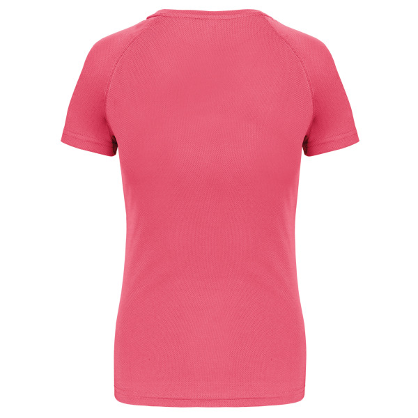Functioneel damessportshirt Fluorescent  Pink XS