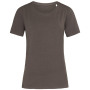 Stedman T-shirt Crewneck Stretch-T Relaxed for her Black 7C Dark Chocolate-XS Stedman T-shirt Crewneck Stretch-T Relaxed for her Black 7C Dark Chocolate-XS