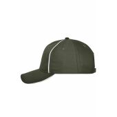 MB6234 6 Panel Workwear Cap - SOLID - - olive - one size