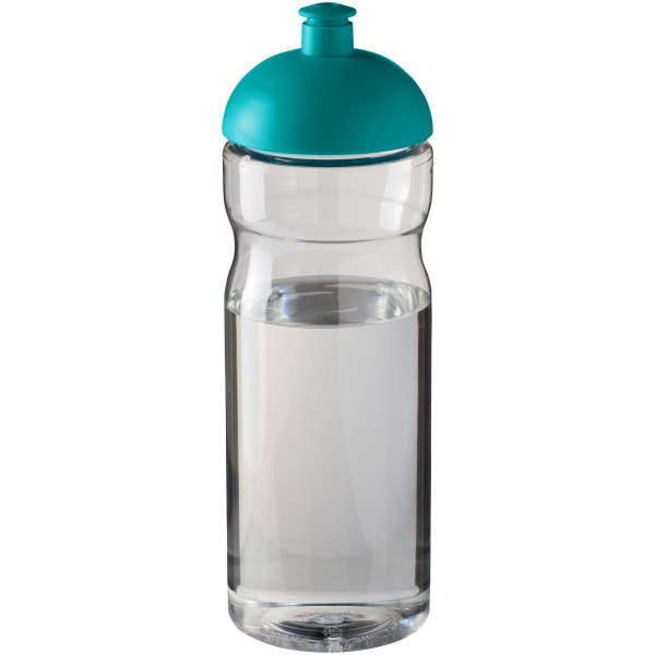 H2O Active® Base 650 ml dome lid sport bottle - Transparent/Aqua blue