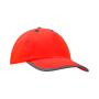 Bump 5 panels Cap Red One Size