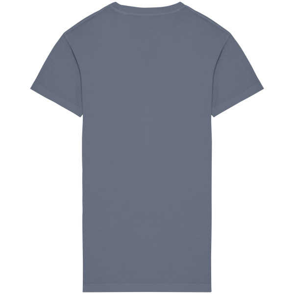 Ecologische verwassen T-shirtjurk Washed Mineral Grey XL