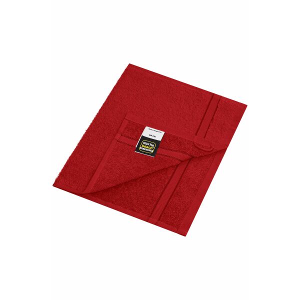 MB436 Guest Towel - orient-red - 30 x 50 cm