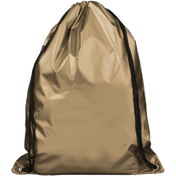 Oriole shiny drawstring backpack 5L - Gold