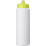 Baseline® Plus 750 ml drinkfles met sportdeksel - Wit/Lime