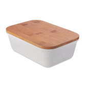 FANCY LUNCH - Lunchbox met bamboe deksel FANCY LUNCH - Lunchbox met bamboe deksel