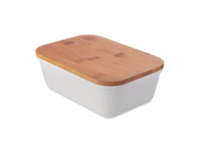 FANCY LUNCH - Lunchbox met bamboe deksel FANCY LUNCH - Lunchbox met bamboe deksel