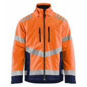 High Vis Oranje/Marineblauw